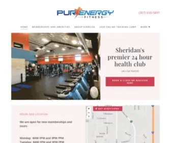 Purenergygym.com(PURENERGY) Screenshot