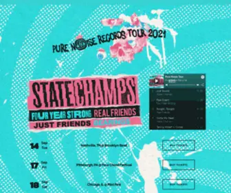 Purenoisetour.com(Pure Noise Tour) Screenshot