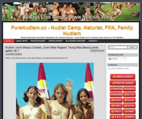 Purenudism.cc(Purenudism) Screenshot