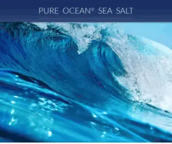 Pureoceansalt.com(Ocean®) Screenshot