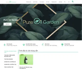Pureoilgarden.com(Pure oil garden) Screenshot
