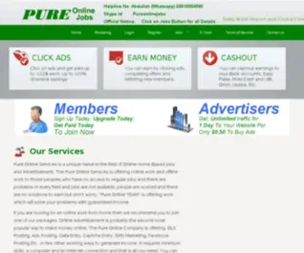 Pureonlinejobs.com(Pureonlinejobs) Screenshot