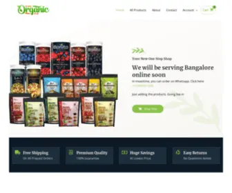 Pureorganichub.com(Pure Organic Hub) Screenshot