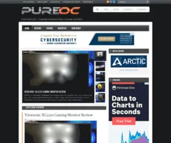 Pureoverclock.com(Pure Overclock) Screenshot