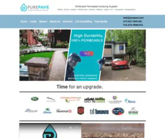 Purepave.com(PurePave Technologies) Screenshot