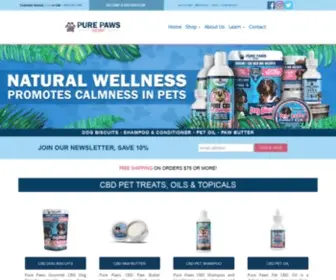 Purepawshemp.com(Perfect Paws Hemp) Screenshot