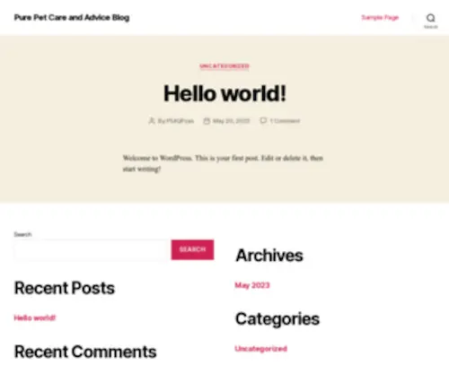 Purepetgroup.co.uk(Purepetgroup) Screenshot
