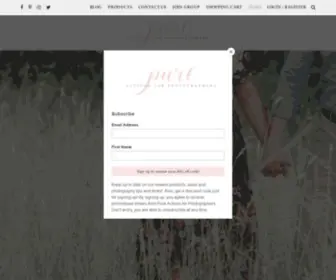 Purephotoshopactions.com(Pure Workflow Solutions for Creatives) Screenshot