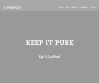 Purepizzaclt.com(Keep It Pure) Screenshot