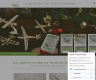 Pureplanes.de(Tolle Geschenke für Flieger und Freunde der Fliegerei) Screenshot