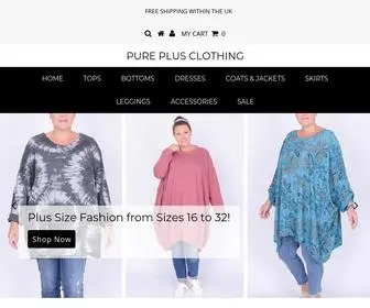 Pureplusclothing.co.uk(Pure Plus Clothing) Screenshot