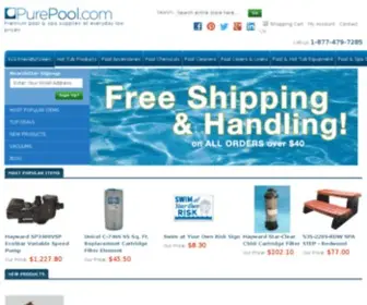 Purepool.com(SITE EN DEVELOPPEMENT) Screenshot