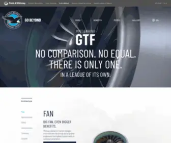 Purepowerengines.com(Pratt & Whitney Geared Turbofan) Screenshot