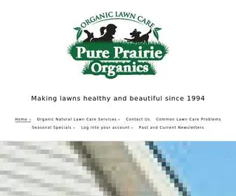 Pureprairieorganics.com(Pure Prairie Organics) Screenshot