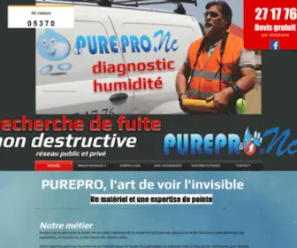 Purepro-Rechechedefuites.com(Nouvelle-Calédonie) Screenshot