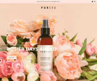 Purerbbeauty.com(PurErb Beauty) Screenshot