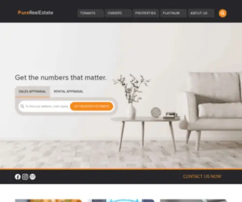 Purerealestategroup.com.au(Pure Real Estate) Screenshot