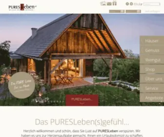 Puresleben.at(Ferienhaus Österreich) Screenshot
