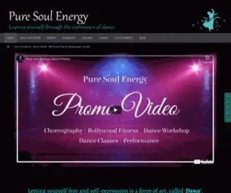 Puresoulenergy.ca(Pure Soul Energy) Screenshot