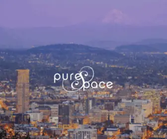 Purespaceportland.com(An urban event venue located in Portland's Pearl District) Screenshot