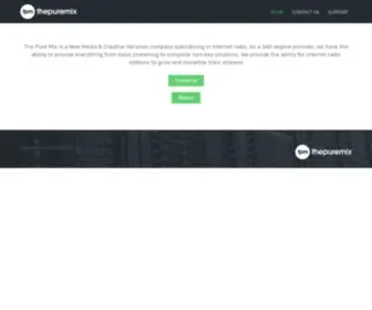 Purestream.net(Shoutcast, Streaming Media Hosting) Screenshot