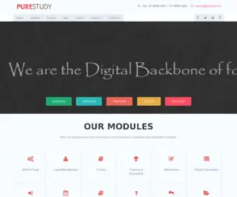 Purestudy.com(Free educational erp) Screenshot