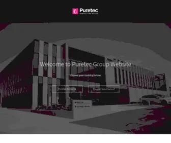 PuretecGroup.com(Puretec) Screenshot