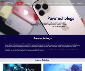 Puretechblogs.com(Best Smart Gadgets in) Screenshot