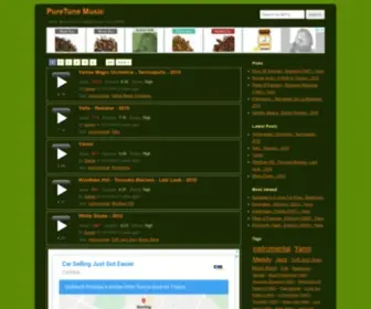 Puretune.net(PureTune Music) Screenshot