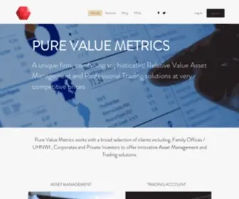 Purevaluemetrics.com(Pure Value Metrics AG) Screenshot