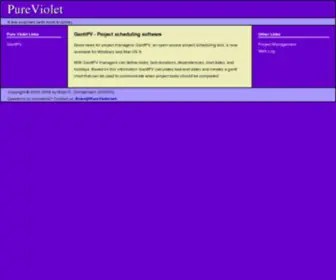 Pureviolet.net(Pure Violet) Screenshot