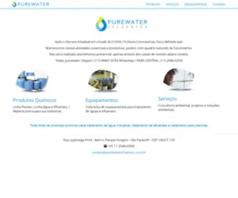 Purewaterefluentes.com.br(Purewaterefluentes) Screenshot