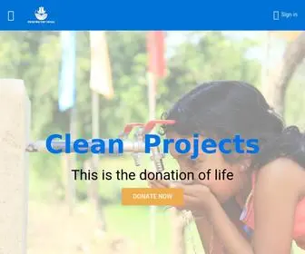 Purewater.lk(Charity in SriLanka) Screenshot