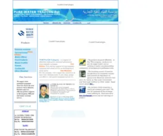 Purewatersa.com(Pure Water SA) Screenshot