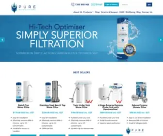 Purewatersystems.com.au(Pure Water Systems) Screenshot