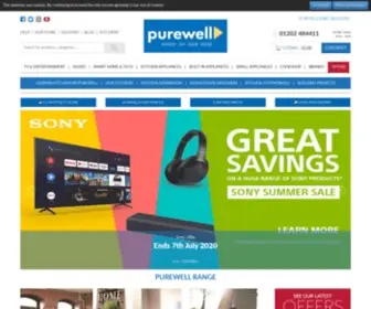 Purewell.co.uk(Electricals) Screenshot
