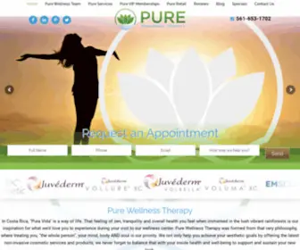 Purewellnesstherapy.com(Wellness Therapy Palm Beach Gardens) Screenshot