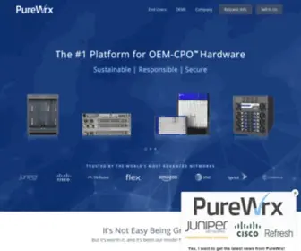 Purewrx.com(#1 Platform for OEM) Screenshot