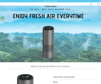 Purexfresh.com(Purexfresh) Screenshot