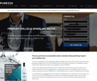 Purezza.com.au(Premium Chilled & Sparkling Water On) Screenshot