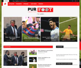 Purfoot.net(PUR FOOT) Screenshot