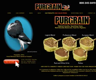 Purgrain.com(Home) Screenshot