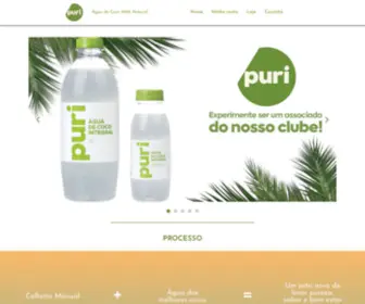 Puri.com.br(Água) Screenshot