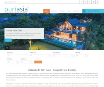 Puriasia.com(PURI ASIA) Screenshot