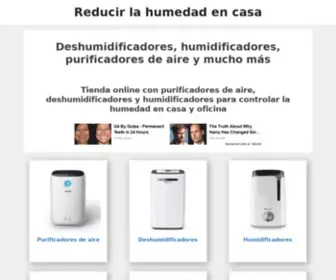 Purificadordelaire.es(Humidificadores y purificadores del aire) Screenshot