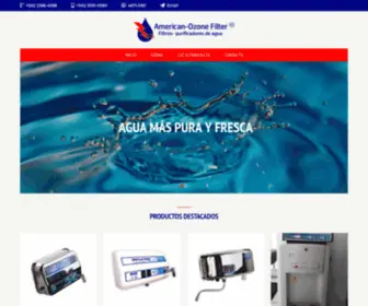 Purificadoresparaagua.com(Purificadores de Agua) Screenshot