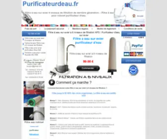 Purificateurdeau.fr(Purificateurdeau) Screenshot