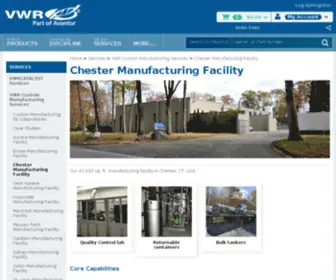 Purificationtech.com(Chester Manufacturing Facility) Screenshot