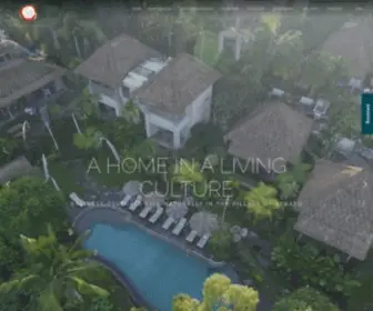 Puriganggaresort.com(Puri Gangga Resort Ubud) Screenshot