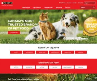 Purina.ca(Purina® Canada) Screenshot